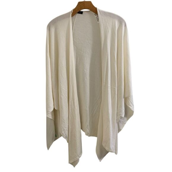 Banana Republic Cream Versatile Cape - Oversized Kimono Wrap One Size - Picture 1 of 3